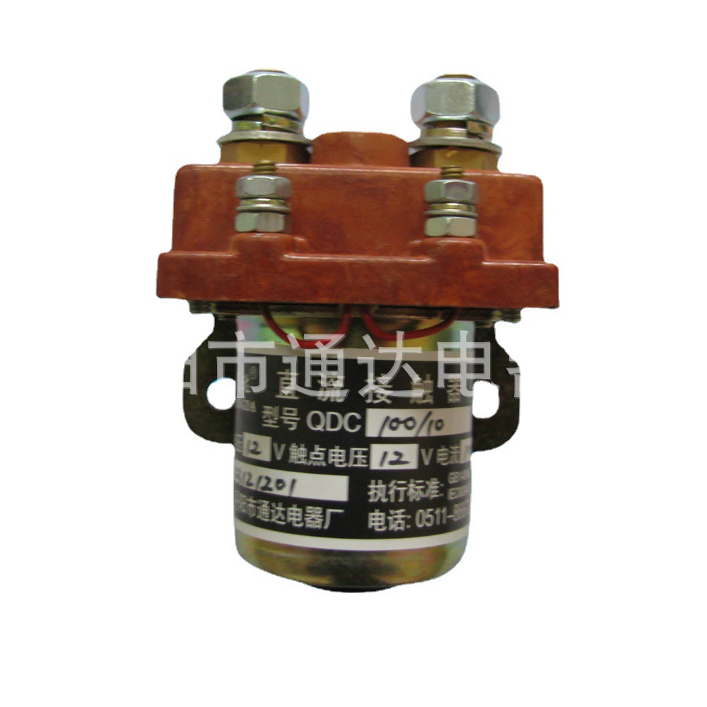 DC магнитный пусковой контактор DC запускатель Putter Power Switch QDC-100/10-12V