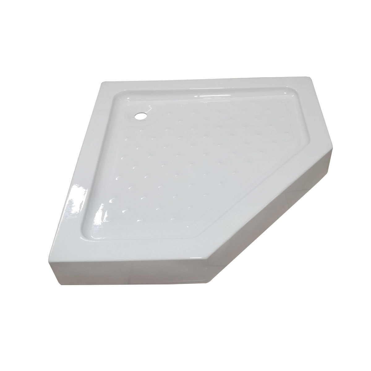 Factory Direct Sales of Acrylic One-Piece Fiberglass Base Tray That Can Support 300kg, Diamond-Shaped Shower Room Base