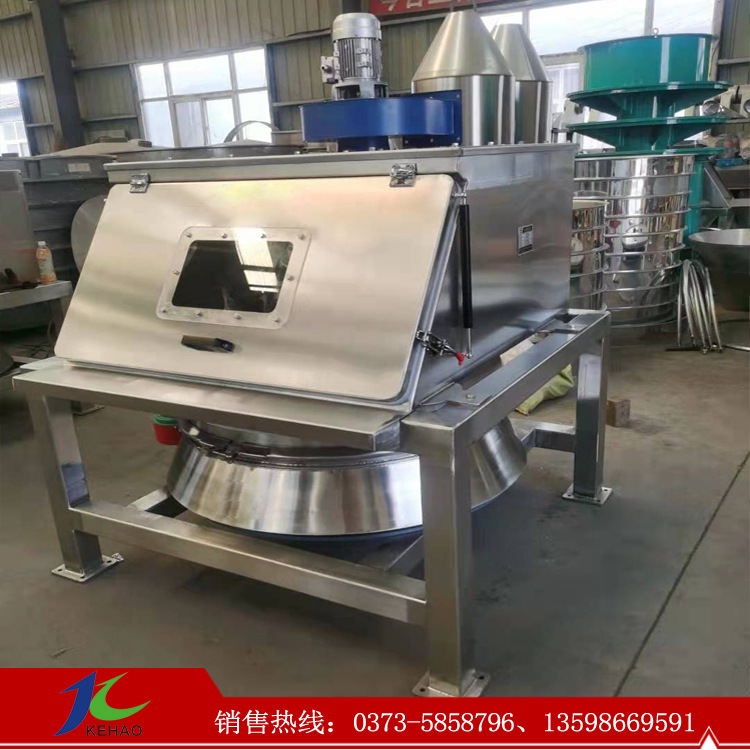 电池材料纳米二氧化硅无尘投料站 粉体防爆无尘式振动筛投料站