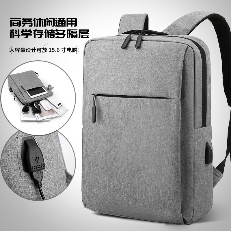 Mochila para Computadora Ejecutiva de Tela Oxford Impermeable y Transpirable