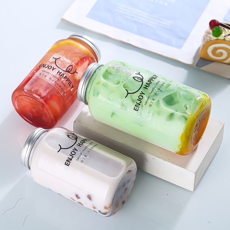 Vaso de Plástico Desechable de PET Personalizable con Logotipo para Tiendas de Bebidas y Té de Leche image 5
