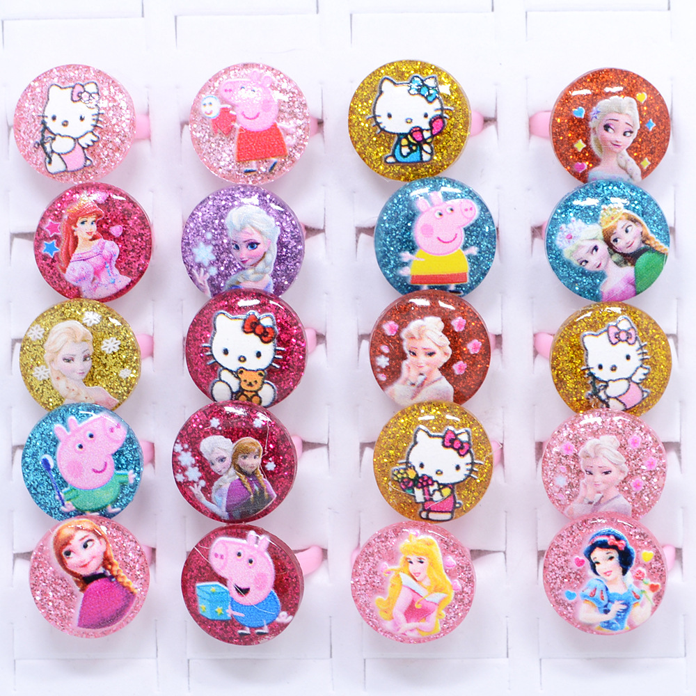 Round Sand Mix Cartoon-Bag