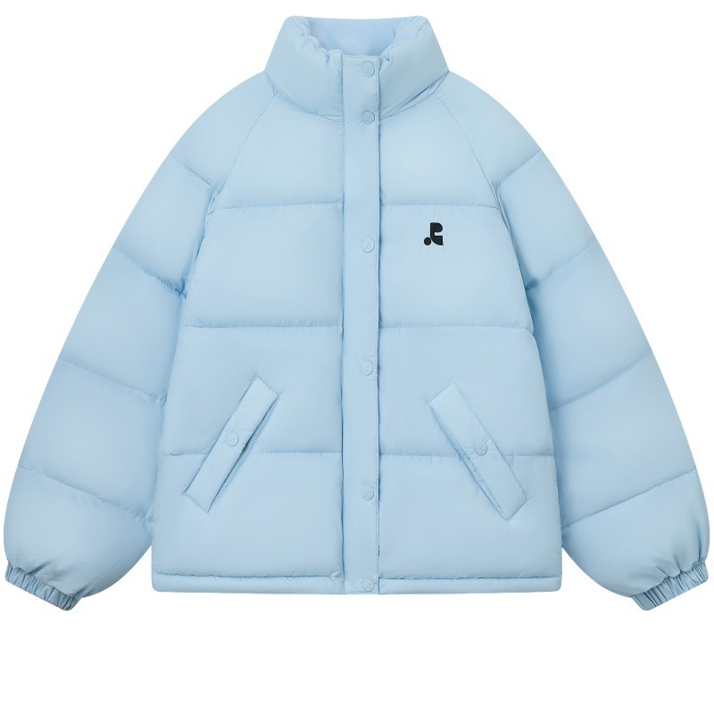 Corea del invierno 2025 nuevo pan plumón ropa de algodón mujer corta pequeña chaqueta de algodón de cuello holgado coreano