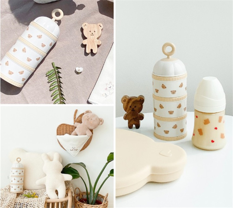 Simple Style Rabbit Squirrel Bear Pp Storage Container Box Artificial Decorations display picture 8