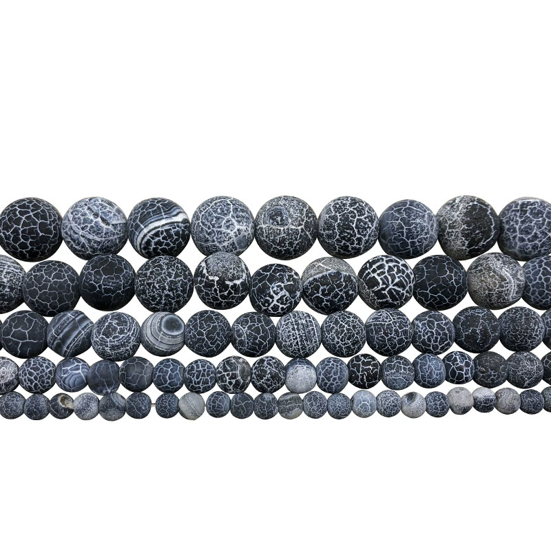 Organic agate round beads handmade, accessories, earrings