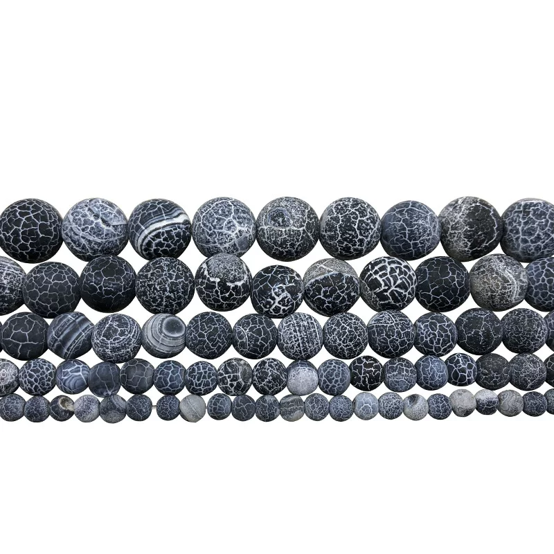 Organic agate round beads handmade, accessories, earrings
