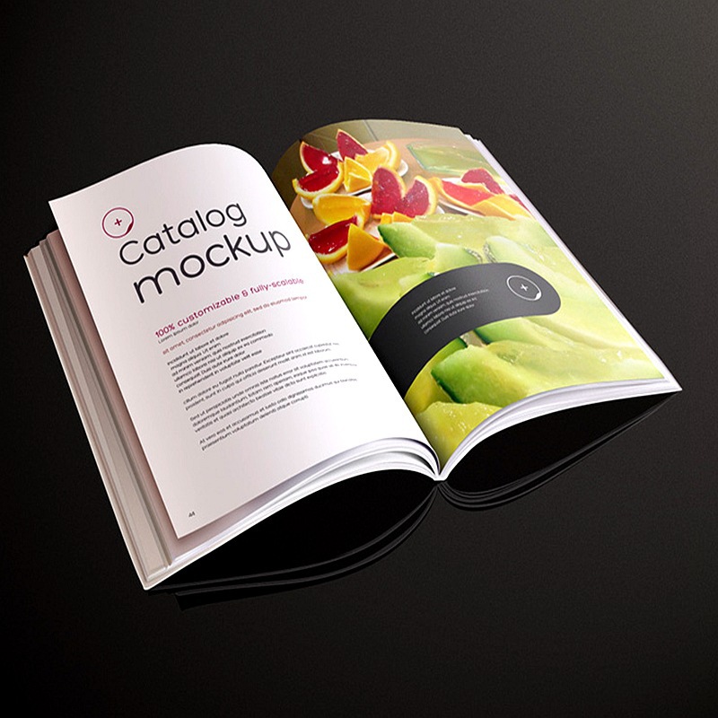 A4图册画册本书籍印刷定做 企业书刊杂志打印宣传册精装样本定制