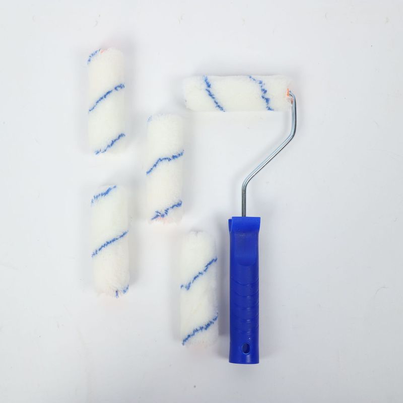 刷漆刷墙工具神器油漆刷乳胶漆滚筒刷伸缩杆涂料超细纤维滚筒刷子|undefined