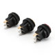 Supply KCD1 waterproof and dustproof round boat switch with light 2 gear with light power switch 12V/24V/220V