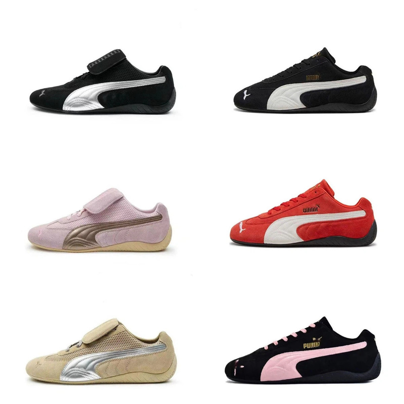 Putian Pure Original Pm Racing Shoes Rose Park Chae-Young Unisex Couple Retro Low-Top Versatile Trendy Casual Sneakers Putian Pure Original Pm Racing Shoes Rose Park Chae-Young Unisex Couple Retro Low-Top Versatile Trendy Casual Sneakers