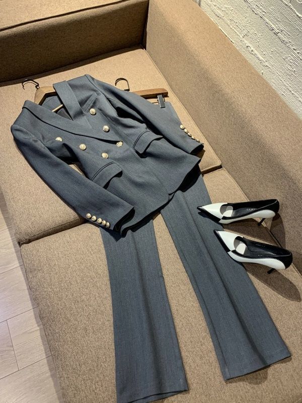 Clearance Sale Women's Clothing Cut Label End-Of-Season Original Export Spring and Autumn Fashion Suit Set Women's New Casual Jacket