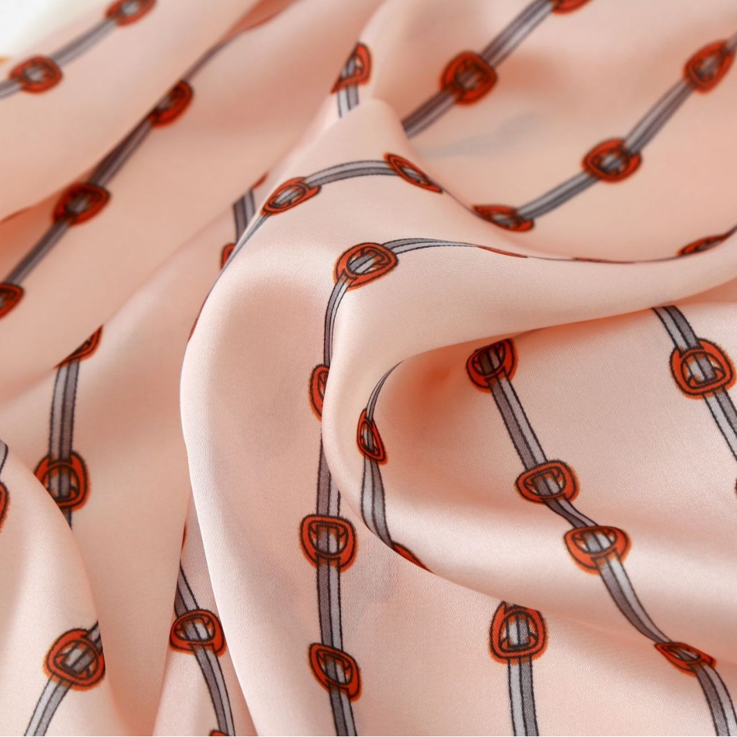 Coreano de alta calidad 70 bufandas cuadradas de impresión de seda femenina bufandas de cabello azafata decoración profesional bufandas de moda