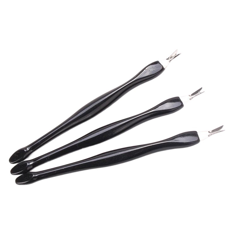 Manicure Tools and Supplies Wholesale Dead Skin Fork to Remove Dead Skin, Push Nail Shovel to Repair Nail Edge Cuticle Leather Knife Multi-Color