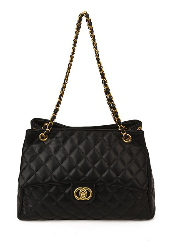 Cross-border nueva cadena de diamante de hombro bolso de mujer alta sensación de lujo ligero gran capacidad ocio viaje bolso de mano image 6