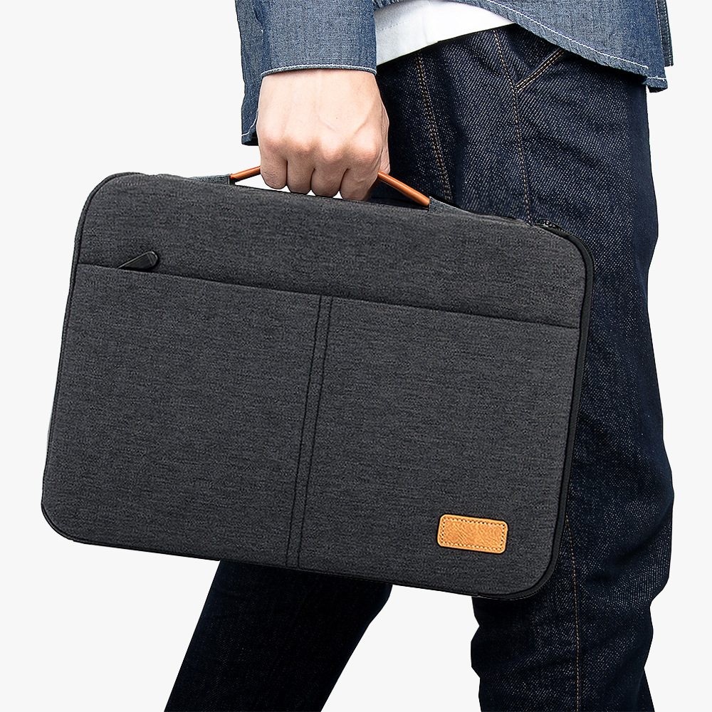 Macbook está especialmente diseñado para bolsas de ordenador multifuncionales impermeables, bolsas para portátiles de 13,6-16 pulgadas. image 4