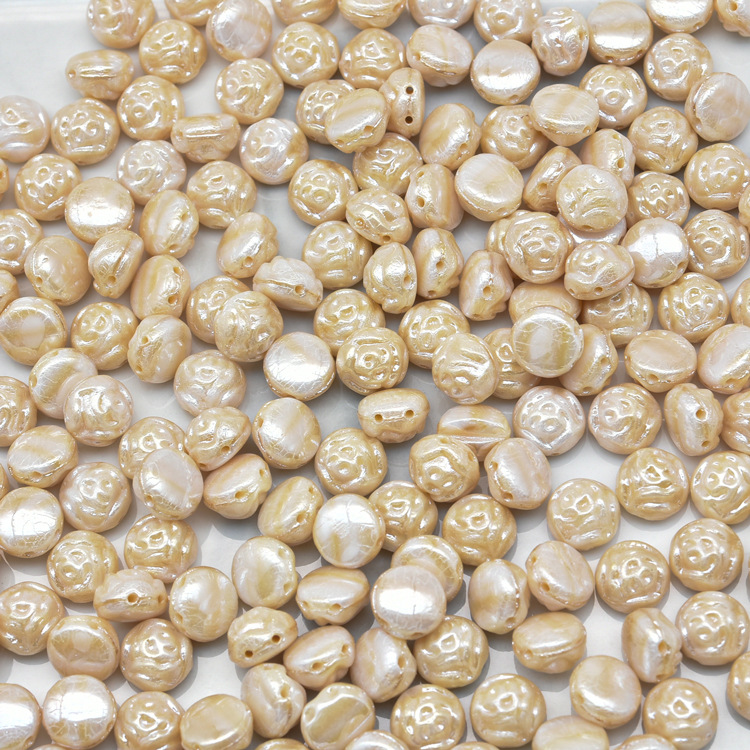 Nuevo checa perlas de vidrio preciosa Bossa Rosa 29 colores 8mm,12mm perlas sueltas 100g paquete