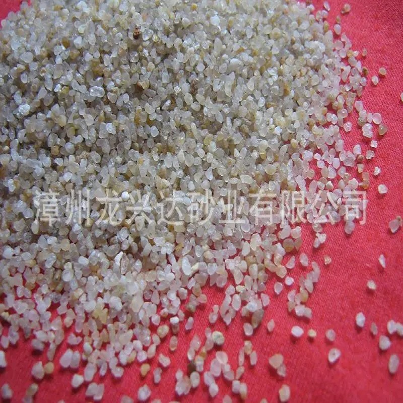 自来水及污水处理用滤料 滤水专用石英砂 滤砂 纯净水用石英砂