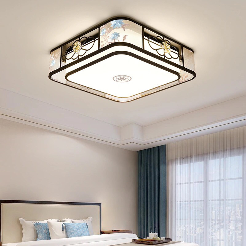 New Chinese-Style Ceiling Light for Living Room and Dining Room, Modern Minimalist Bedroom Light, Stylish and Elegant Home Lighting Fixture