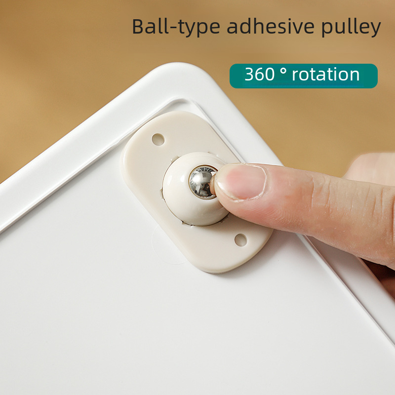 Free punching and pasteless universal wheels and universal pulley…