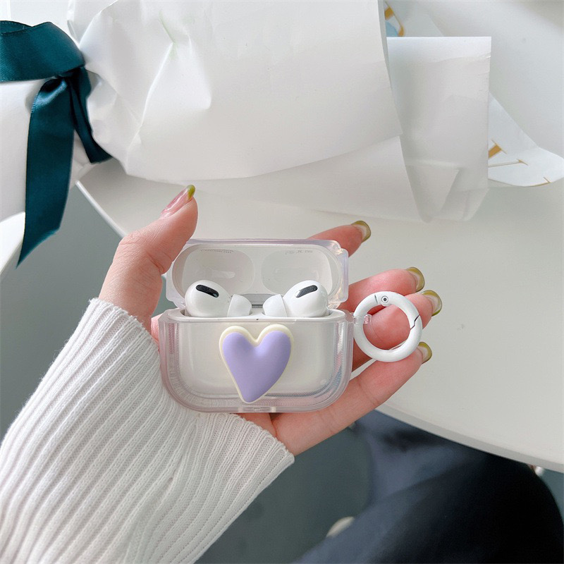 Untitled - 1_0003_ box headphone case - two-color crooked heart - with white circle - transparent