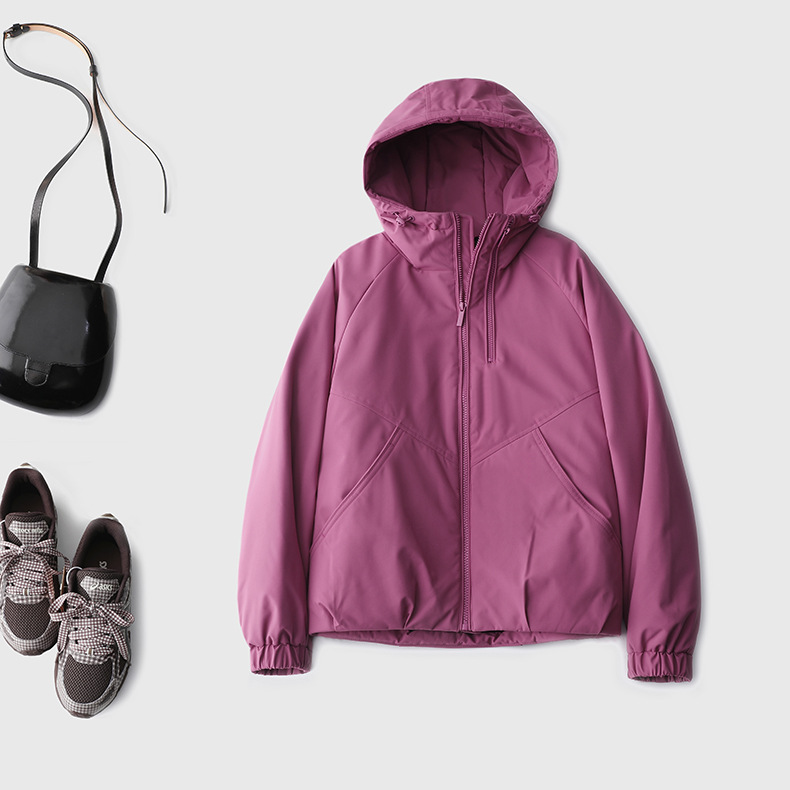 男女同款极简廓形 轻户外三防冲锋衣羽绒服 立体剪裁藏肉10斤