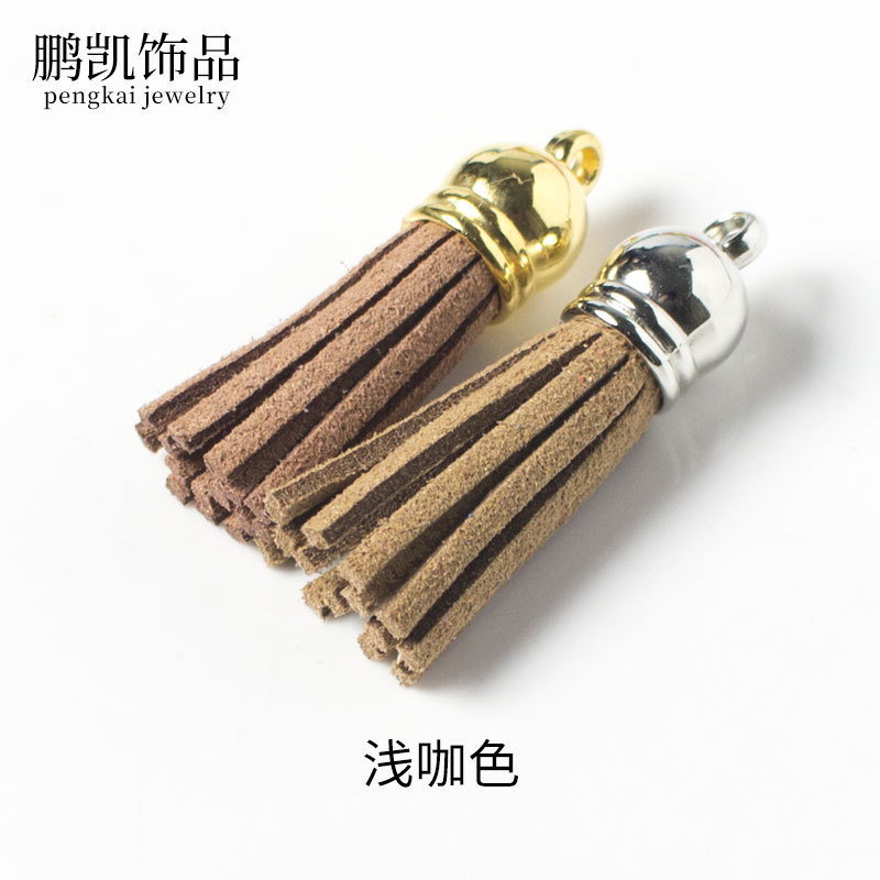 10個3cm韓国絨毯フリンジアクセサリーペンダント小流蘇穂子diy手作りアクセサリーメッキ吊穂22色|undefined