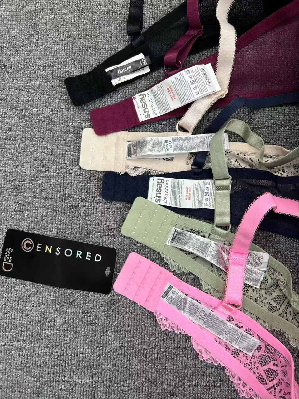 Inventario de bajo precio, impresión de encaje de copas europeas y americanas, mezcla de brillo, sujetadores de damas, nueva ropa interior grande