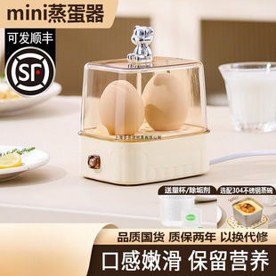 Small Multifunctional Egg Steamer Dormitory Household Hot Spring Egg Boiled Egg Machine Single Breakfast Artifact Complementary Food Other