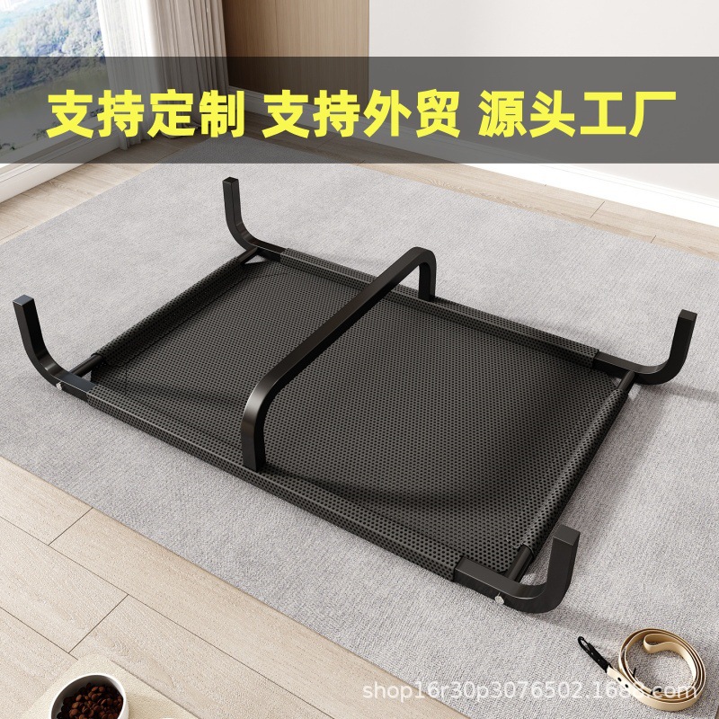 Cama Térmica Elevada para Perros de Poliéster Desmontable y Térmica para Uso Multiescena