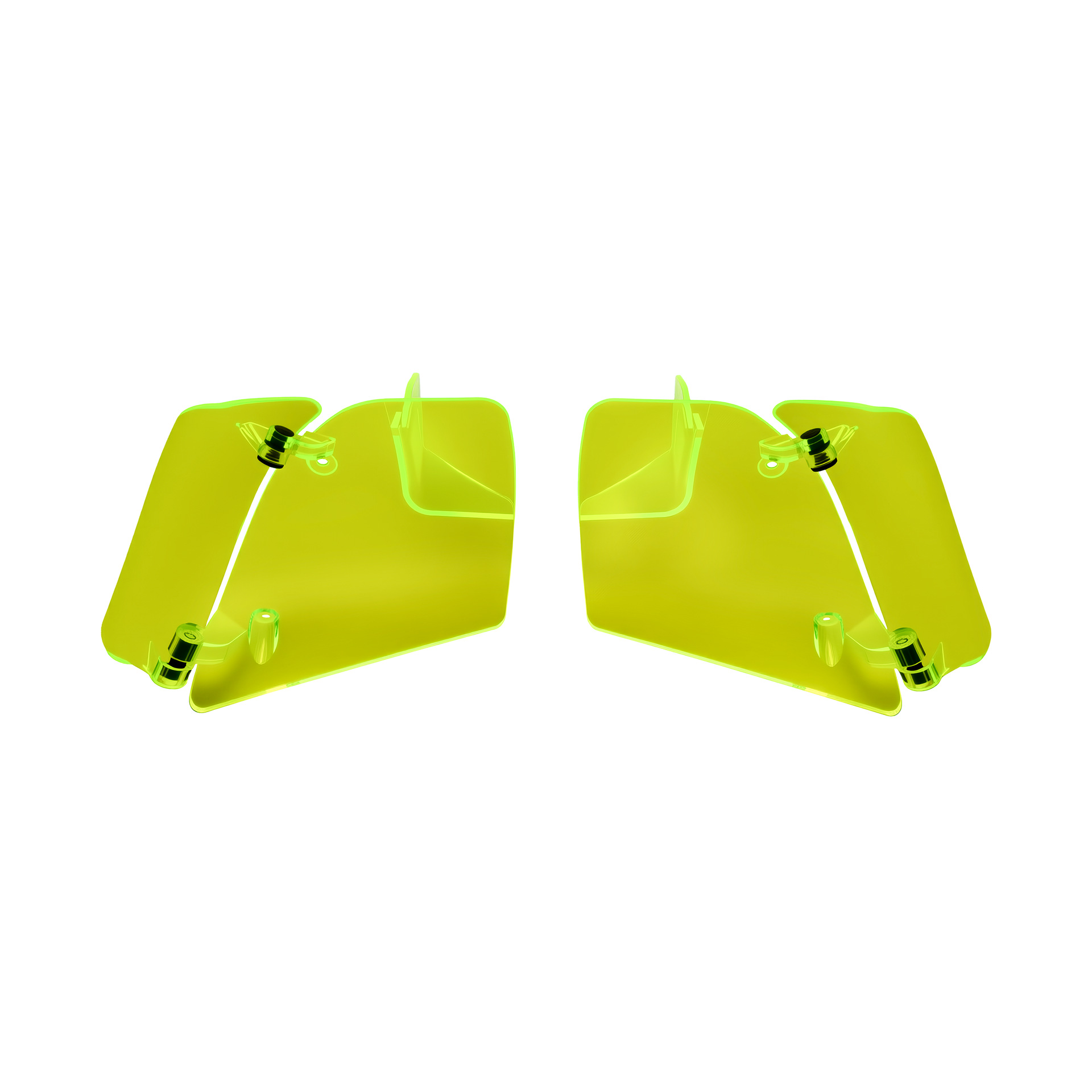 Motorcycle Spoiler Cover Suitable for Harley 23.6-26 Road Gliding Side Wing Spoiler, Pc Material, Multiple Colors Available