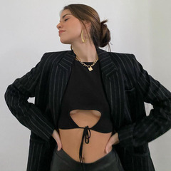 0019歐美跨境性感時尚女裝氣質優雅通勤長款印花吊帶魚尾連衣裙女