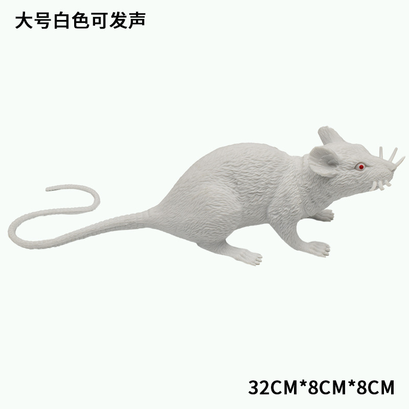 Tricky Cross-border Halloween Scary Simulation Mouse Terror Parodia Mini Little Mouse Ghost Festival Party Tricky Toys