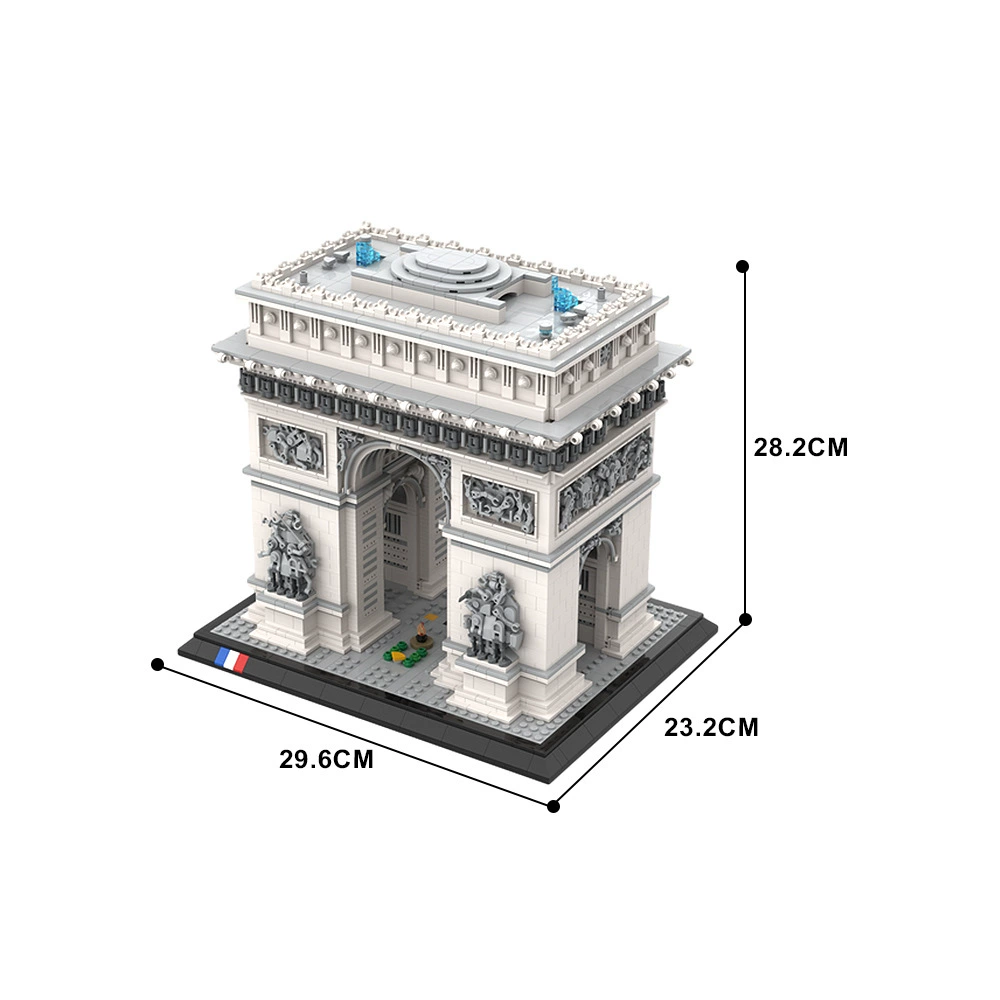 Classic constructor, toy, small particles