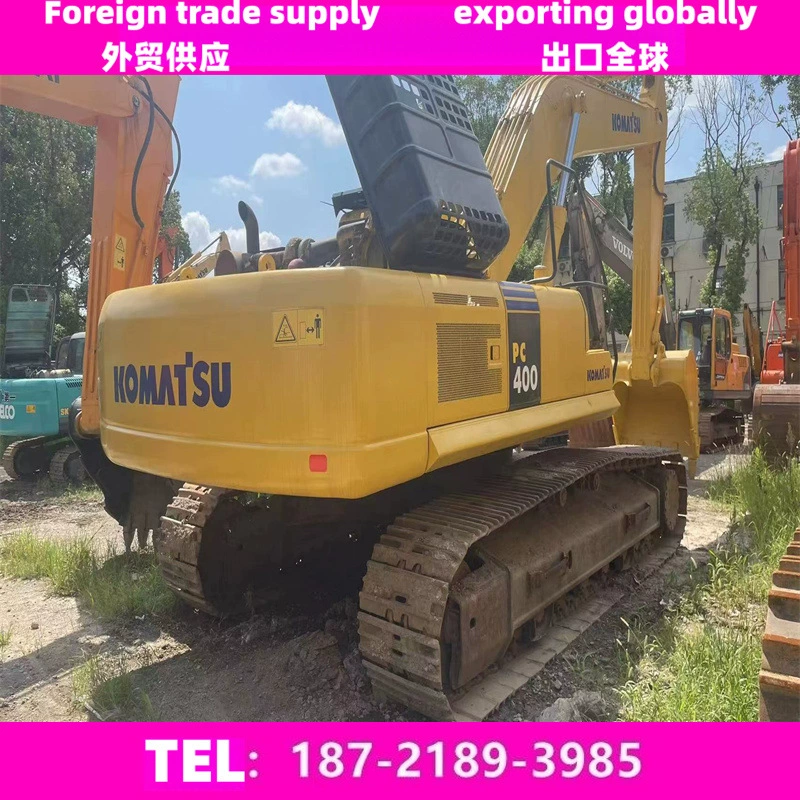 Низкоприбыльный рабочий объем б/у экскаватор Komatsu 400 в наличии, прямые продажи, подержанный экскаватор Komatsu 400