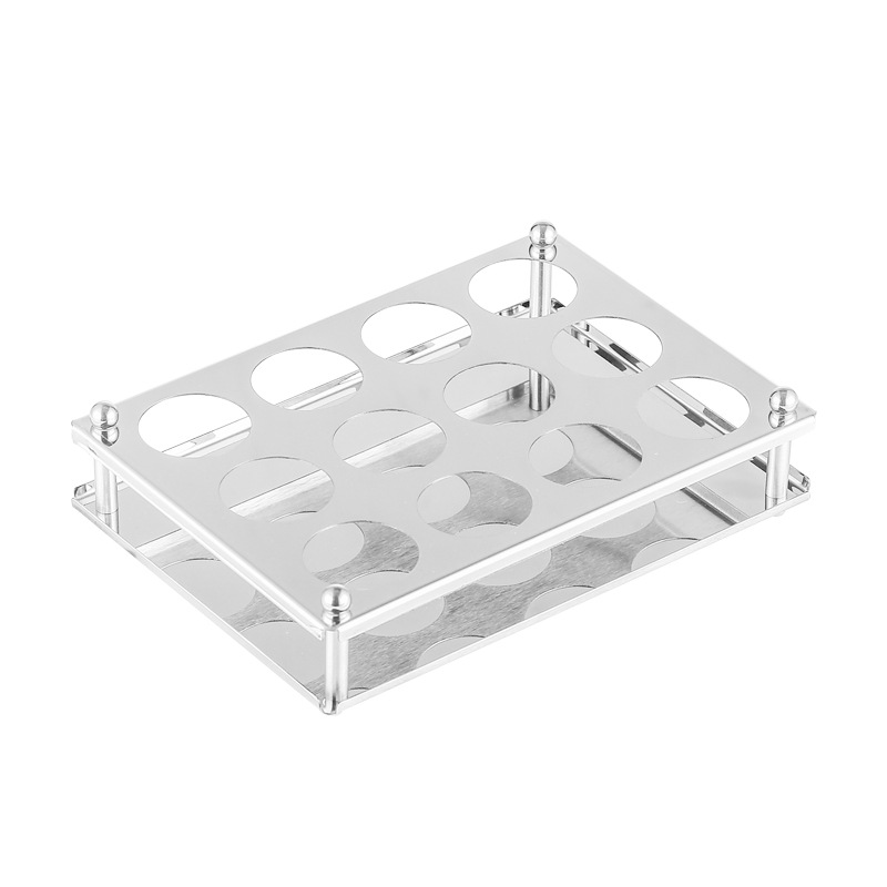 Acero inoxidable liquor bala taza de taza barra KTV taza de vino taza de vino agujero redondo taza de acero inoxidable poroso al por mayor