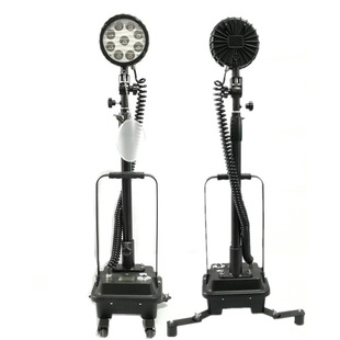 YJ2354 explosion-proof strong light work lamp led maintenance charging mobile lift lamp waterproof flood control lighting lamp 30W