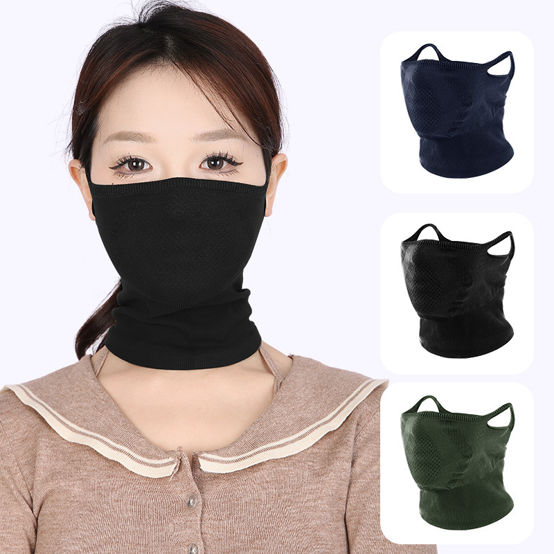 Ear-Hanging Neck Mask, Outdoor Sports Mountaineering, Skiing and Cycling, Four-Season Windproof and Cold-Proof, Light, Breathable and Warm Neck Scarf