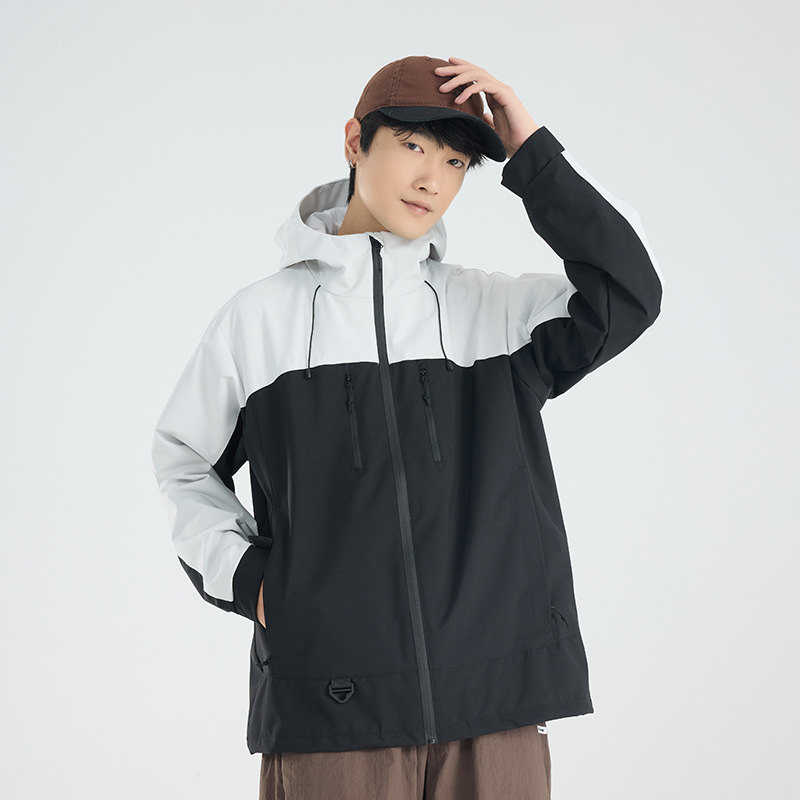 글레이셔 그레이 남성 및 여성 모델