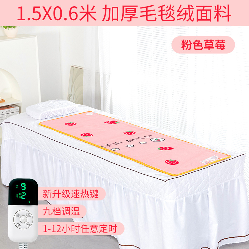 美容ベッド電気毛布シングル美容院専用マッサージベッド小型家庭用ソファーの上の小さいサイズの電気布団