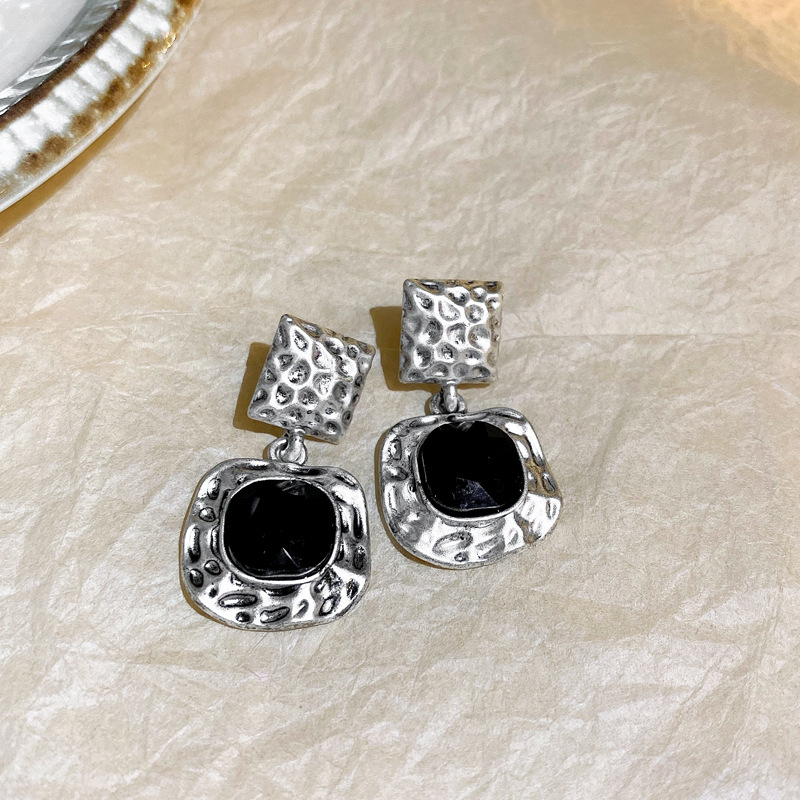 All Seasons Season Women's Gender 1 Pair Classic Style Heart Shape Inlay Alloy Drop Earrings