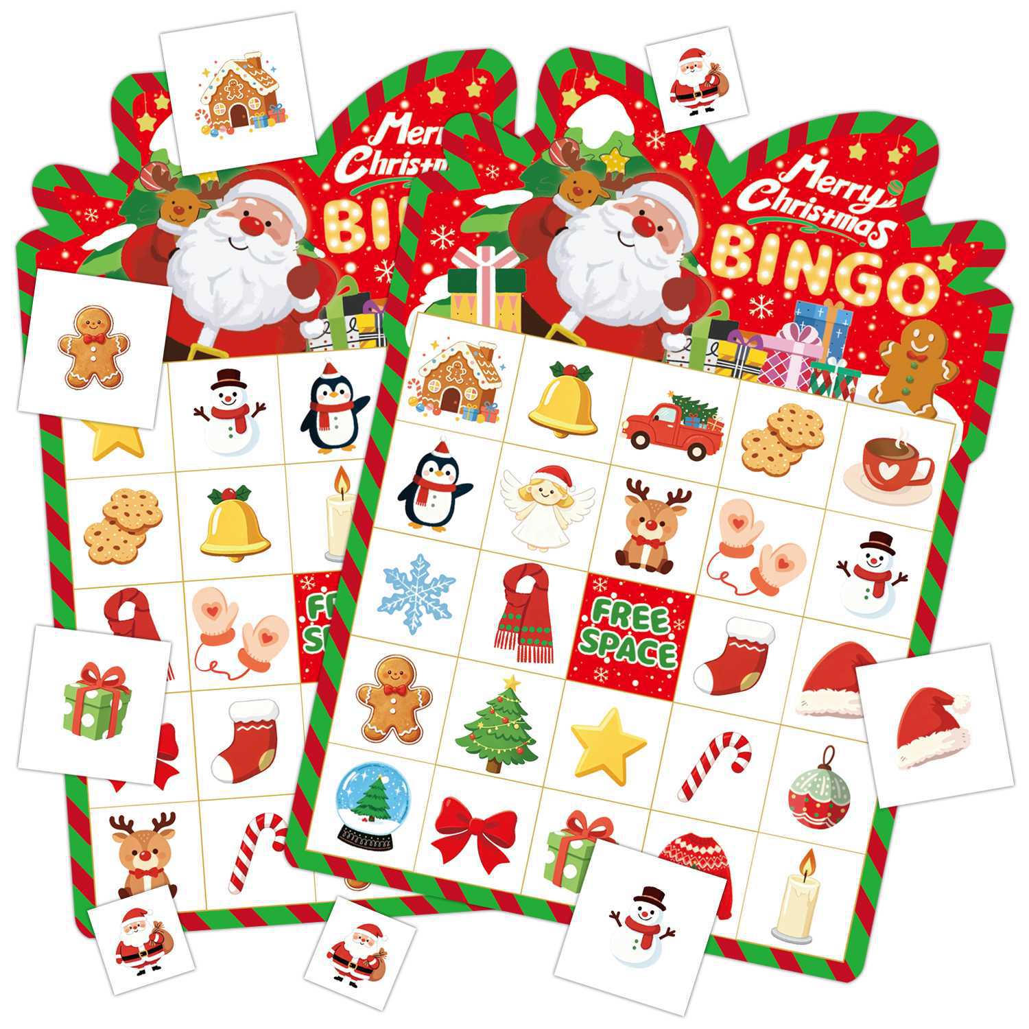 Christmas Bingo Card Game Christmas Bingo Family Gathering Merry...