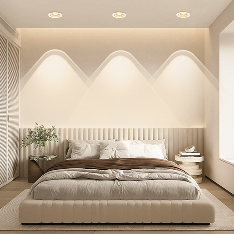 Rainbow Little Hill Foser empotrado led Home Living Room 2023 nuevo downlight ultrafino TV Wash image 5