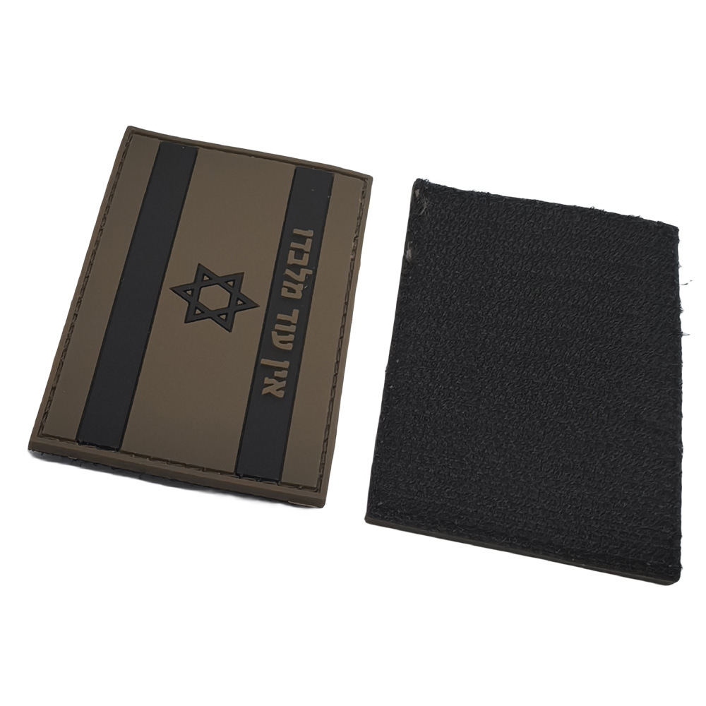 Silicone Sign Badge Customization Clothing Shoes and Hats Luggage Accessories Pvc Velcro Rubber Seal Touch Fastener