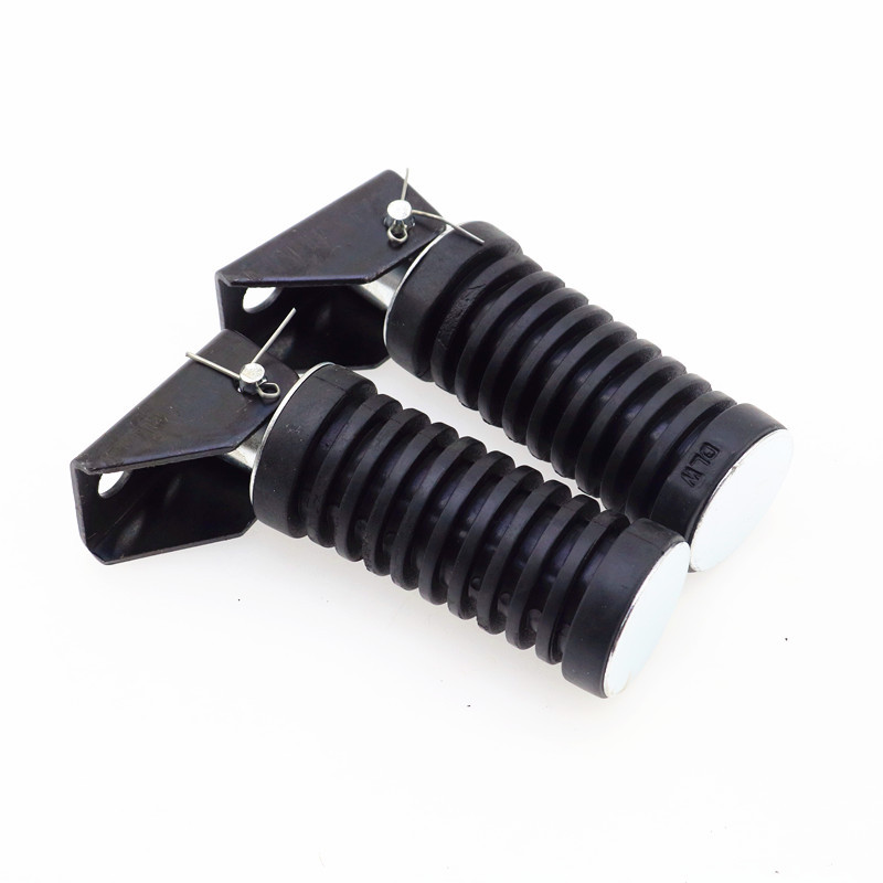 Pedal de la motocicleta Pequeño Príncipe GN125-8 pedal trasero GS125 pedal trasero CG125 modificado Retro Pedal pegamento