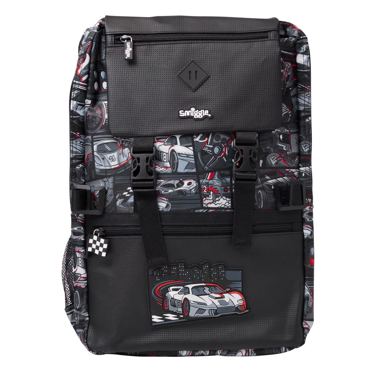 Mochila escolar australiana smiggle para estudiantes de escuela primaria, niños y niñas, mochila de gran capacidad con tapa abatible