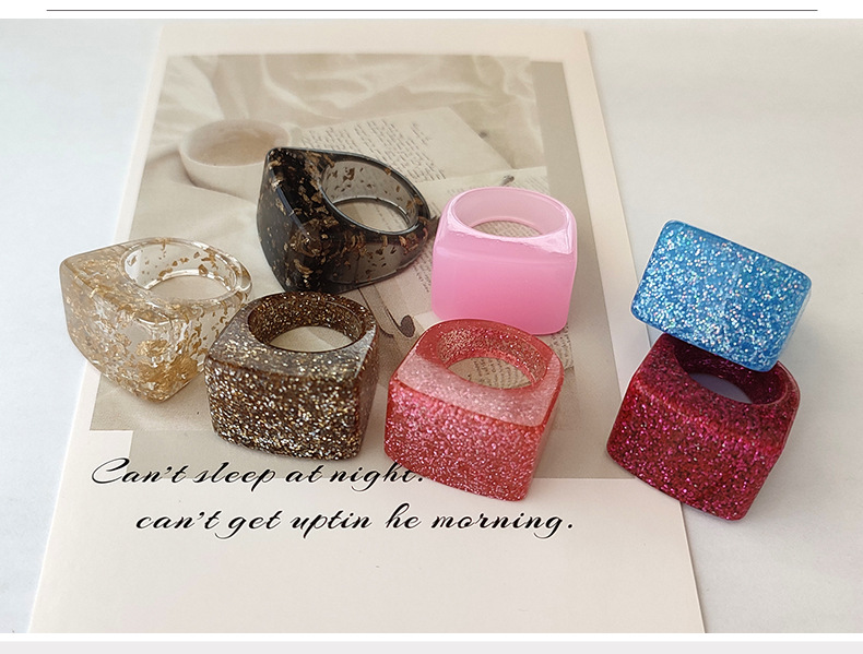 Fashion Arylic Geometric No Inlaid Unisex display picture 3