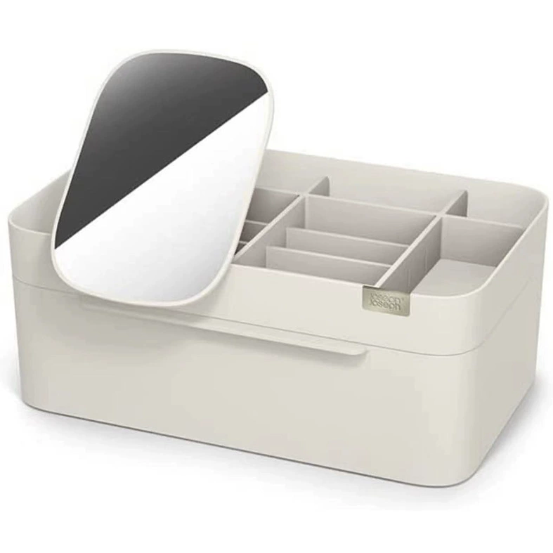 Настольный туалетный столик Ящик для хранения косметики Бытовая многофункциональная стойка для хранения Настольный