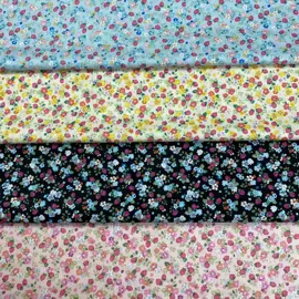 印花、扎染布;府绸