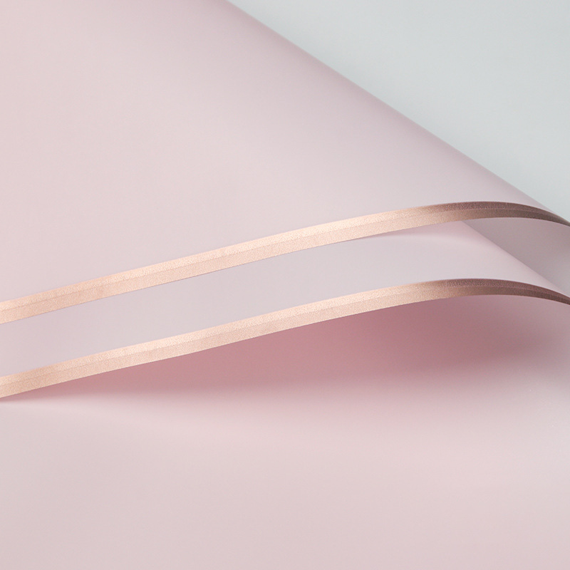 Embalaje de flores Papel de haz coreano Florería Ramo Material de embalaje Papel mate translúcido Papel liso coreano Papel de flores