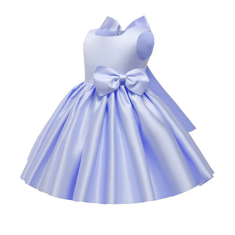 princess tutu dress for girls, piano performance costume, bow detail, heights 80–160 cm